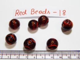 Red Beads 18