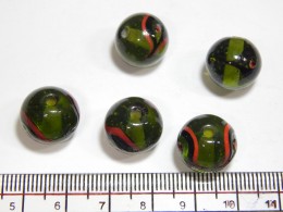 Green Beads 52