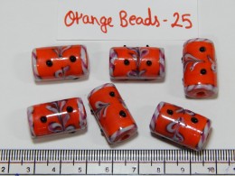 Orange Beads 25