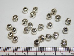 Silver Metal Beads 136
