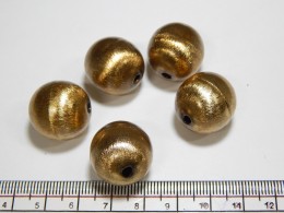 Gold Metal Beads 16