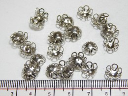 Silver Metal Beads 138