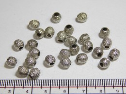 Silver Metal Beads 129