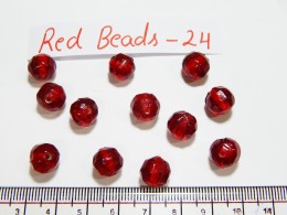 Red Beads 24